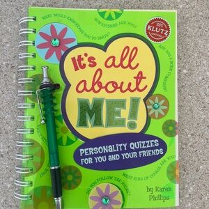 Rare Find! Brand new “All About Me” Personality Quizzes by Klutz/Karen Phillips
